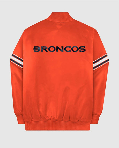 Starter Denver Broncos Varsity Jacket Orange XL 3