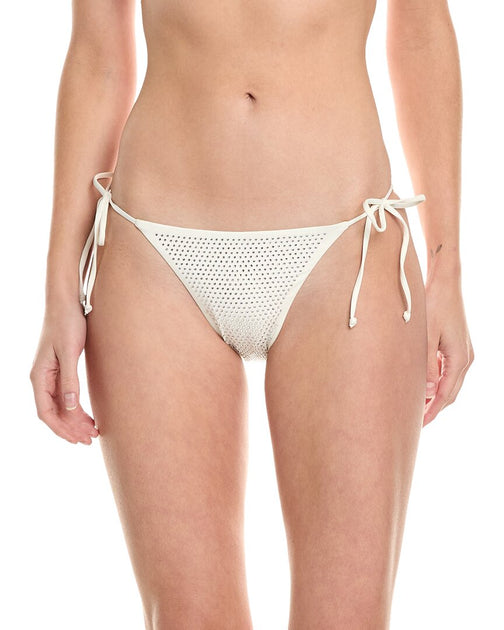 WeWoreWhat Bikini Bottom White Large 2