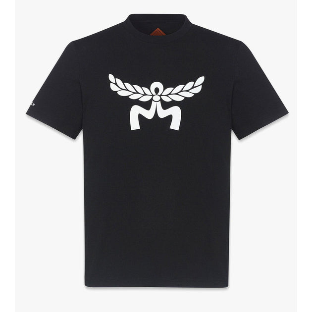 MCM Laurel Logo Print T-shirt Black XL 2