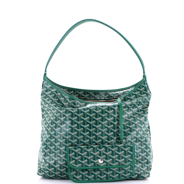Goyard Boheme Hobo Coated Canvas Green Medium 3