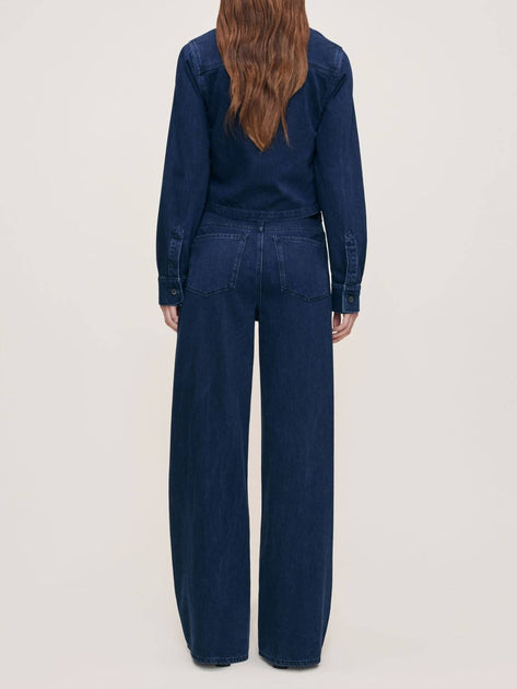 DL1961 Isabel Wide Leg Jeans Blue 30 4