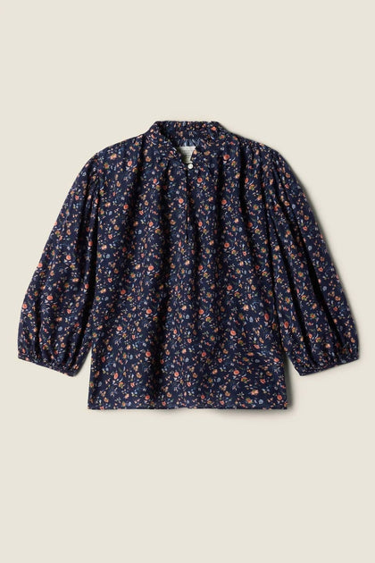 TROVATA Orly Floral V-Neck Blouse Multi Large 4
