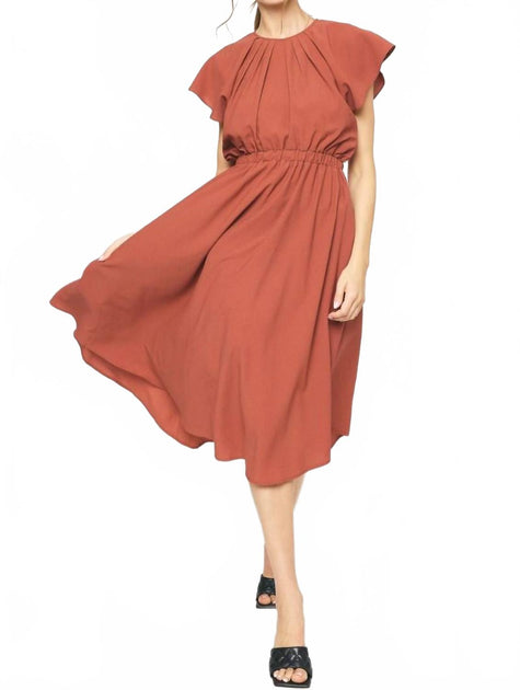entro Sienna Dress Pink Large 2
