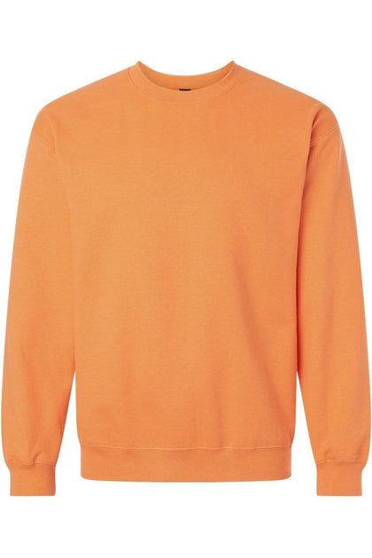 Gildan Softstyle Crewneck Sweatshirt Orange Small 2