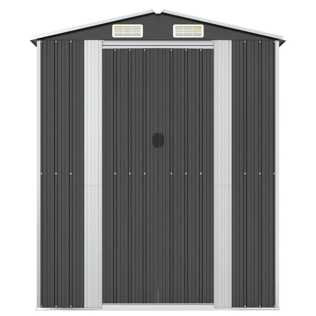 vidaXL Abri de Jardin Anthracite Acier Galvanisé 4