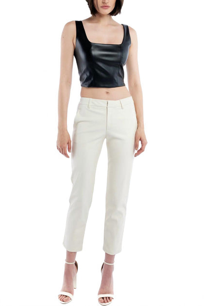 LBLC The Label Benny Bustier Top Black Small 3