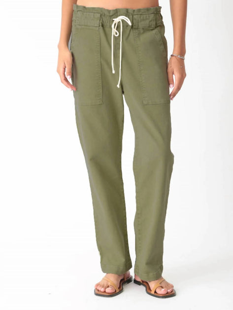 Electric & Rose Easy Pants Green Small 2