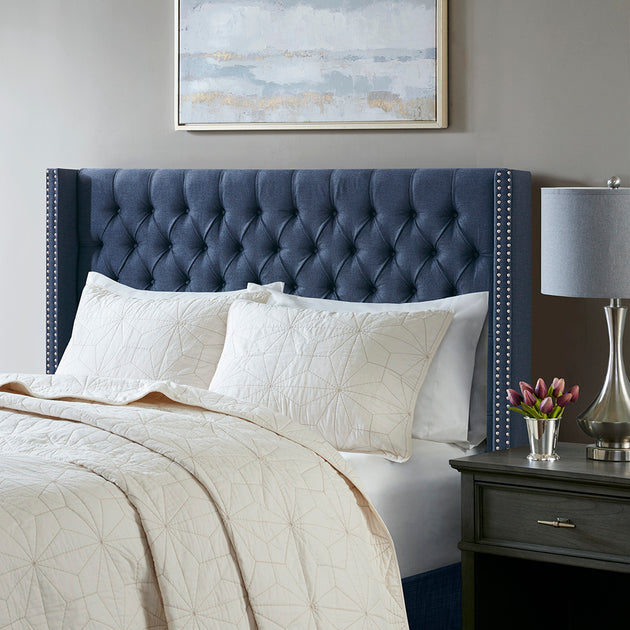Streamdale Amelia Headboard Queen Black 2