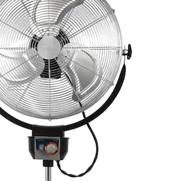 Optus 20 Inch Oscillating Stand Fan Chrome 3