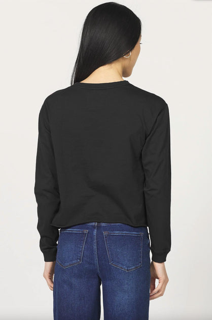 Dear John Denim Dumont Long Sleeve Tee Black Medium 3