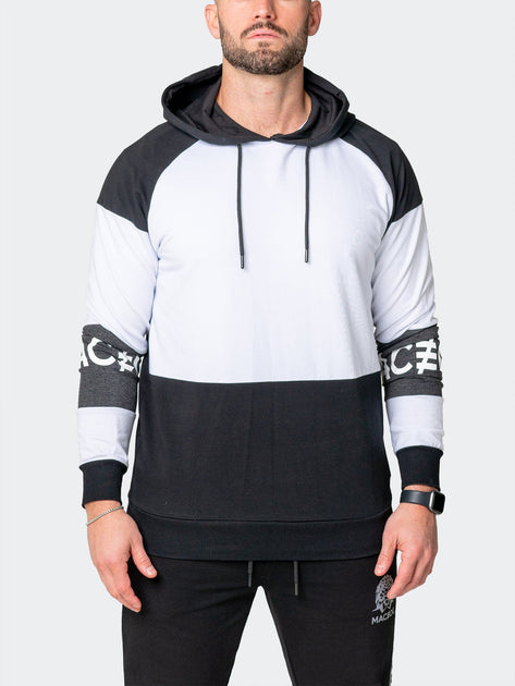 Maceoo Insignia Hoodie White Black XXL 2