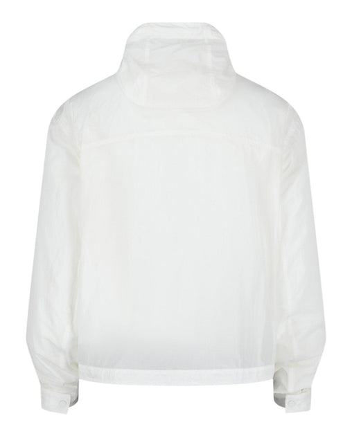 Salvatore Ferragamo Hooded Utility Jacket White EU 56 4