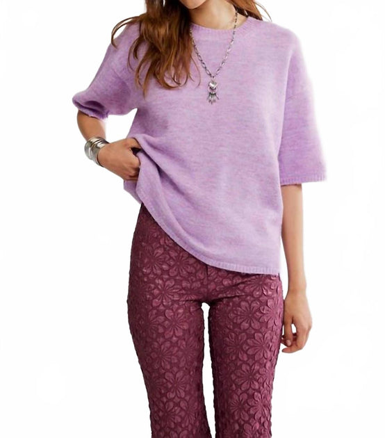 Free People Margot Sweater Tee Multi Small 2
