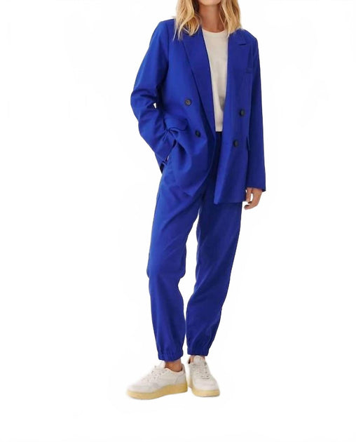 Part Two Sonjas Zweireihiger Blazer Blau US 2 2