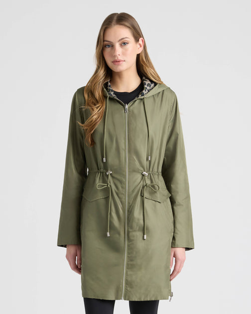 Ellen Tracy Women's Reversible Coat Multi X-Small 2