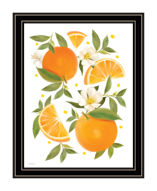 Hivvago Botanical Print Wall Art Orange 6