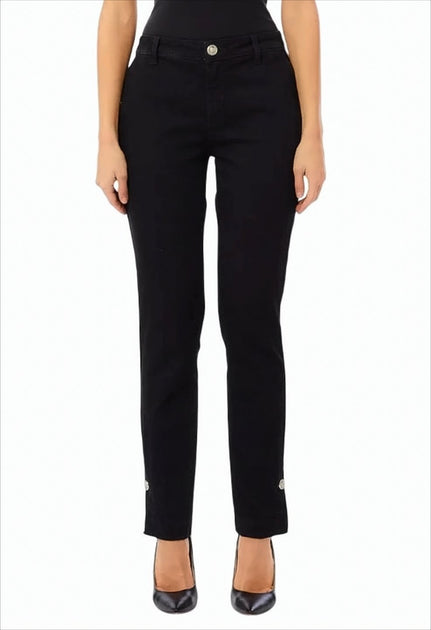 Liu Jo Slim-Fit Denim Jeans Black 29 2