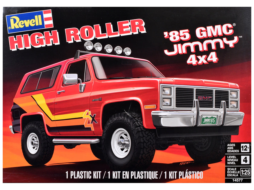 Revell 1985 GMC Jimmy 4x4 High Roller Modellbausatz 1/25 Maßstab 2