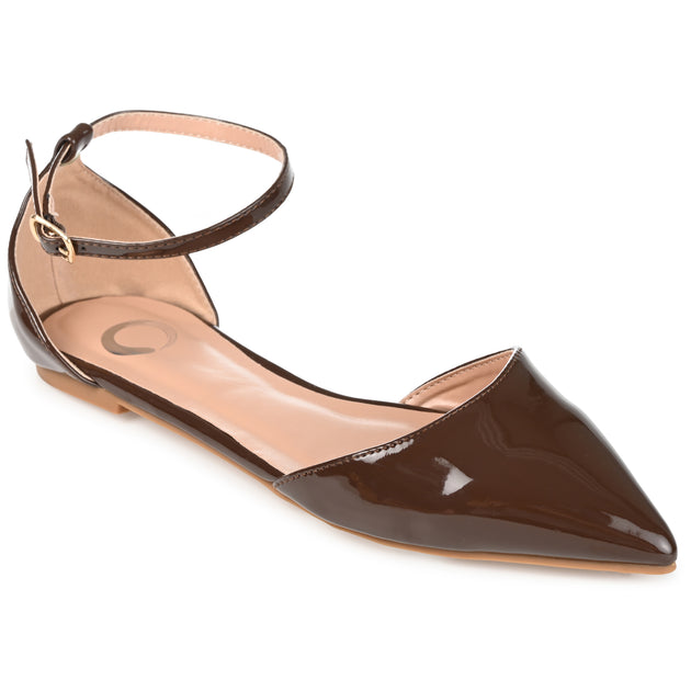 Journee Collection Reba Flat Brown 6.5 2