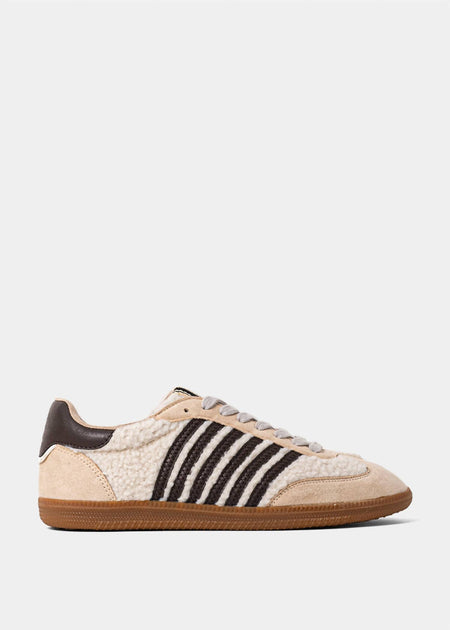 SHU SHOP Shearling Sneaker White US 9 2