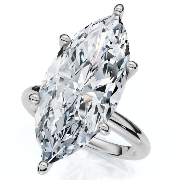 Pompeii3 6Ct Marquise Solitaire Engagement Ring US 7.5 4