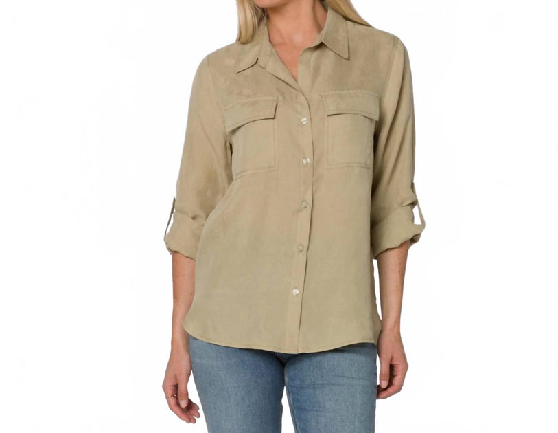 Velvet Heart Talma Button Down Shirt Multi Medium 2