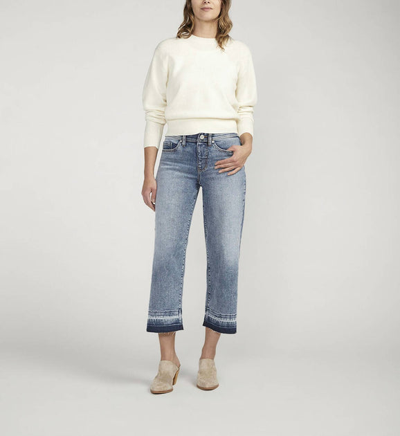 JAG Mid Rise Wide Leg Jeans Blue US 8 2