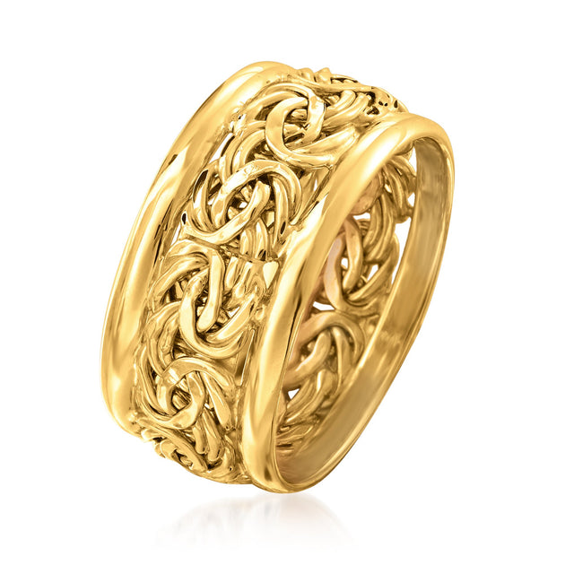 Ross-Simons Byzantine Ring Yellow Gold US 6 4