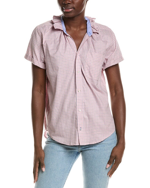 J.McLaughlin Quarantini Blouse Pink Medium 2