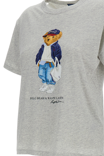 Ralph Lauren Cotton Crewneck T-Shirt Gray Medium 4
