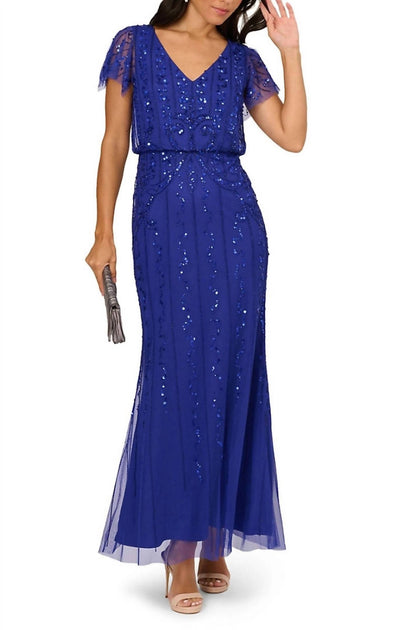 Adrianna Papell Sequin Shift Dress Multi US 2 2