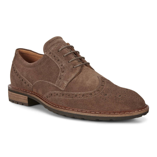 ECCO Vitrus Wing Tip Tie Oxford Brown 46 2