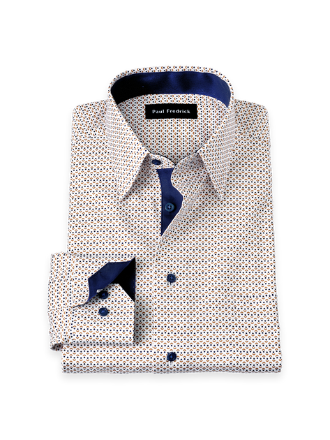 Chemise Paul Fredrick Slim Fit Blanche US 15 32/33 2