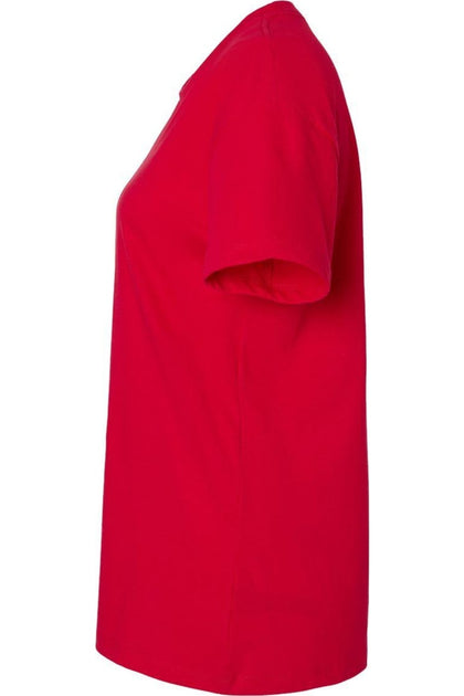 Next Level Women's Relaxed T-Shirt Red XXX-Large 4