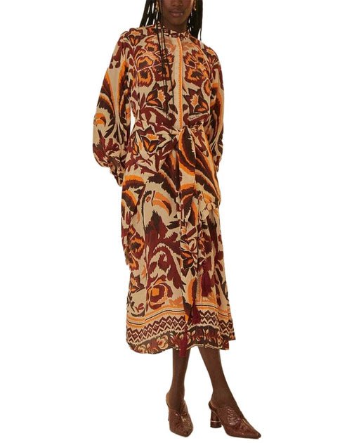 FARM Rio Toucans Scarf Cream Maxikleid Multi XSmall 2