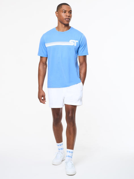 Sergio Tacchini Corsa T-Shirt Blue XXL 4
