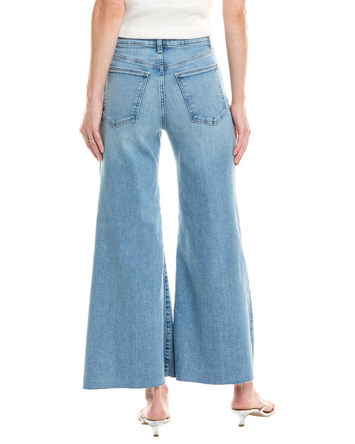 Madewell Palazzo Stretch Corley Wash Wide Leg Jean Blue 25 3