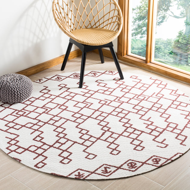 Safavieh Cedar Brook Area Rug Ivory/Rust 4
