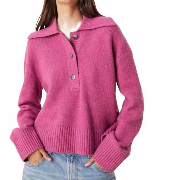 Free People Trading Up Top Magenta Large 2