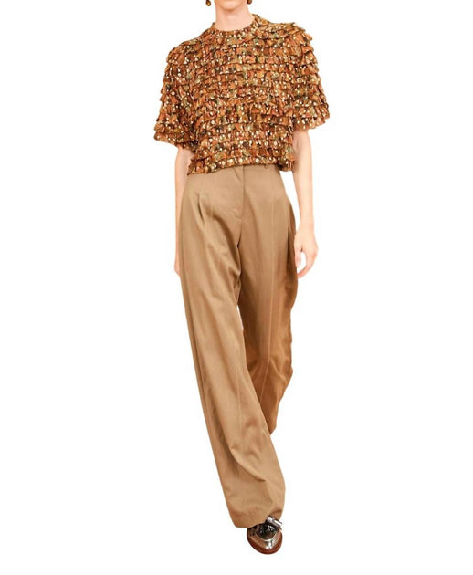 Ulla Johnson Chemisier Carmelle Marron US 6 2