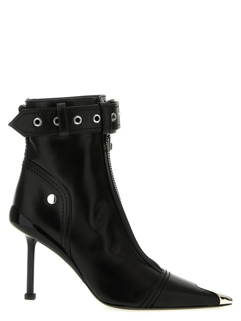 ブーツその他 Mcqueen 'Slash Biker' Ankle Boots Mcqueen 'Slash Biker' Ankle Boots | ShopSimon
