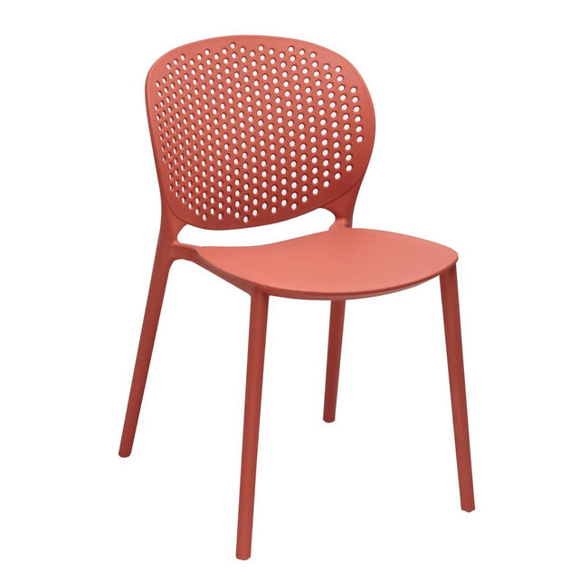 Creative Labs Midcentury Polypropylene Side Chair Clear 5