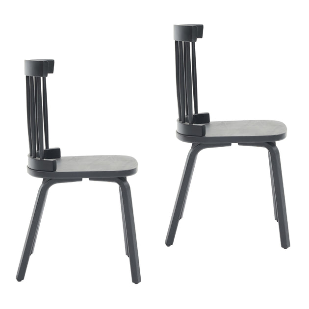 Streamdale Windsor Dining Chair Black 4