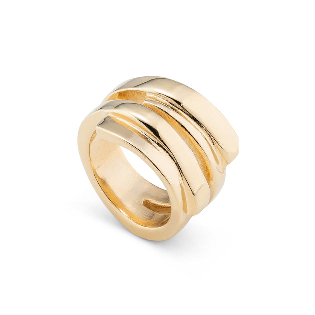 UNOde50 Ring Gold US 7.5 3