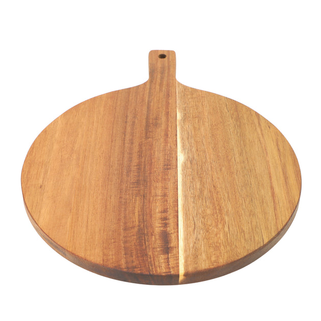 Megachef 12 Inch Acacia Wood Round Serving Board 3