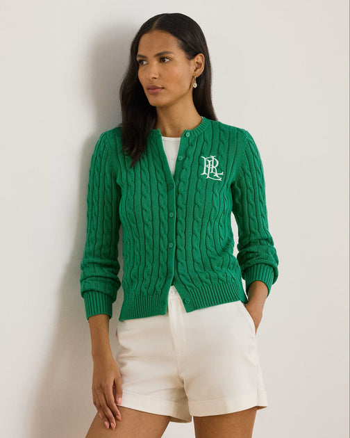 Ralph Lauren Ralhan Cardigan Grün Small 3