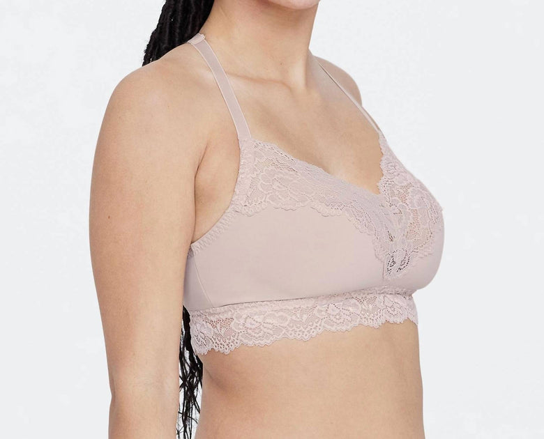 Skarlett Blue Goddess T-Back Busty Bralette Beige Medium 3