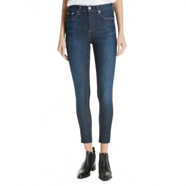 rag & bone Ankle Skinny Jeans Blue 30 2