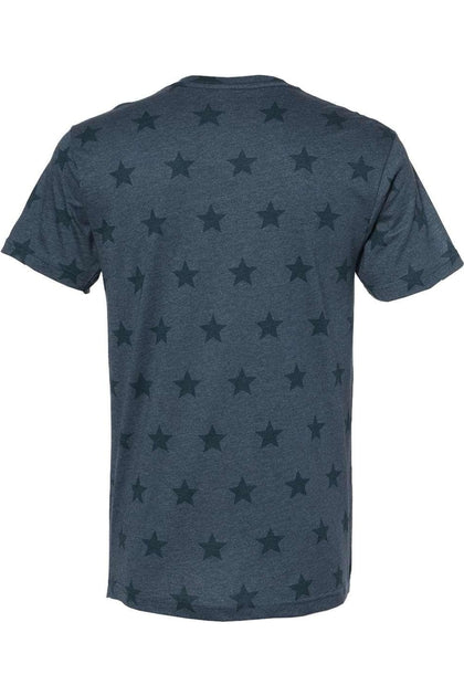 Code Five Star Print Tee Grey XXLarge 3