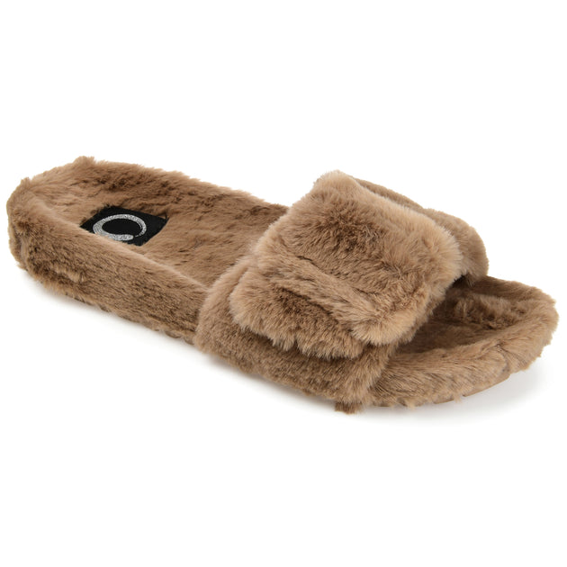 Journee Collection Shadow Slipper White US 11 2